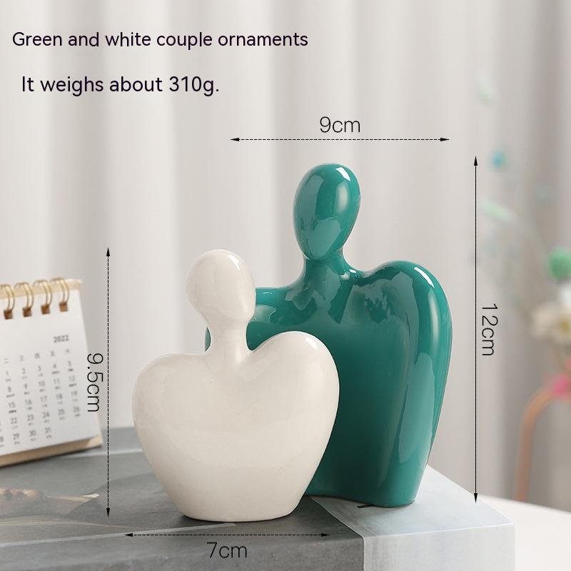 Nordic Modern Minimalist Ceramic Love Hug Couple Living Room Study Wine Cabinet Light Luxury Decoration Nordic Modern Minimalist Ceramic Love Hug Couple Living Room Study Wine Cabinet Light Luxury Decoration