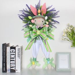 Resurrection Rabbit Decorative Garland Cartoon Theme Pendant (Option: Picture color)