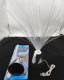 Fiber Optic Lamp Cross-border E-commerce Luminous Fiber (Option: Ginza USB battery model)
