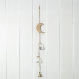 Creative Hydroponic Plant Glass Vase With Transparent Suspension (Option: Moon)