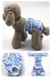 Pet Diapers Mother Dog Physiological Pants (Option: Yellow duck-L)