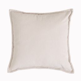 High-end Solid Color Pillow Sofa Living Room Cushions (Option: Cloud Grey-50x50cm Throw Pillow Cover)