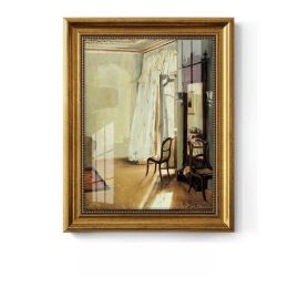 Light Luxury Decoration Painting European American Classical Oil Painting (Option: A Style-6080cm Gold Frame Glass)