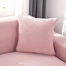 Car Lumbar Support Pillow Nap Office (Option: Abstract Light Pink-Pillow Cover)
