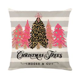 Modern Minimalist Christmas Pillow Cover (Option: QJ0721 3-45 X45cm Without Pillow)