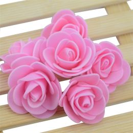 Simulation 35cm Foamflower Diy Bear Accessories (Option: Pink-50pcs)