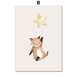 Art Painting Nordic Posters And Printed Animals (Option: B-60X100cm)