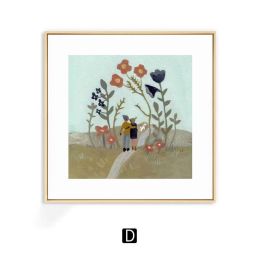 Warm Nordic Art Wall Decoration Painting (Option: D Style-30 Ãƒâ€” 30cm)