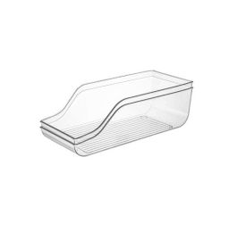 Large Capacity Cans Drink Storage Box Transparent Fruit And Vegetable Finishing Set (Option: Drink Storage Box 2 Pieces-35x15x14)