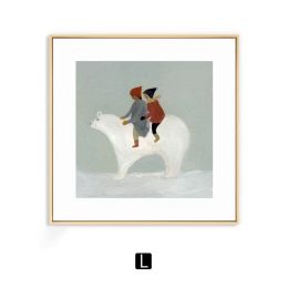Warm Nordic Art Wall Decoration Painting (Option: L Style-70 Ãƒâ€” 70cm)