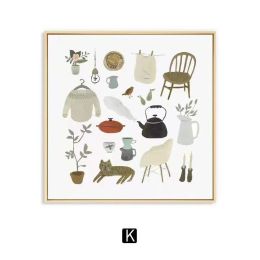 Warm Nordic Art Wall Decoration Painting (Option: K-80 Ãƒâ€” 80cm)